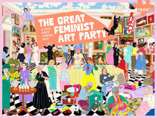 Load image into Gallery viewer, Great Feminist Art Party - 1000 Piece Jigsaw Puzzle