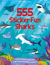 Load image into Gallery viewer, 555 Sticker Fun: Sharks
