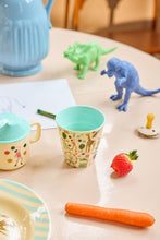 Load image into Gallery viewer, Medium Melamine Cup - Mint Fun Fair Print