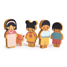 Load image into Gallery viewer, Mentari Doll Family with Cat