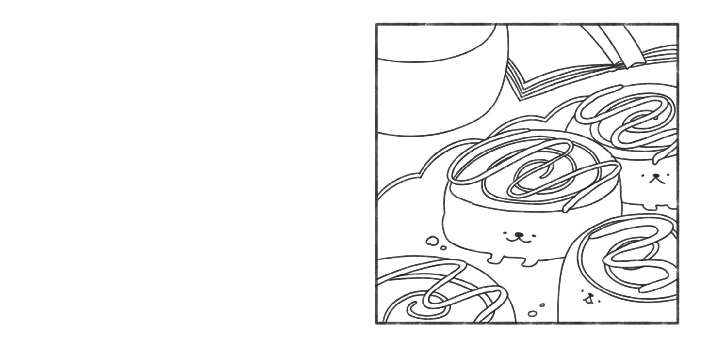 Cosy Chill: Cute and Relaxing Colouring Book