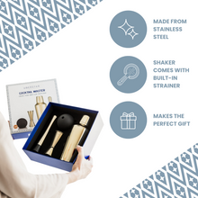 Load image into Gallery viewer, Cocktail Master Gift Set - Gold