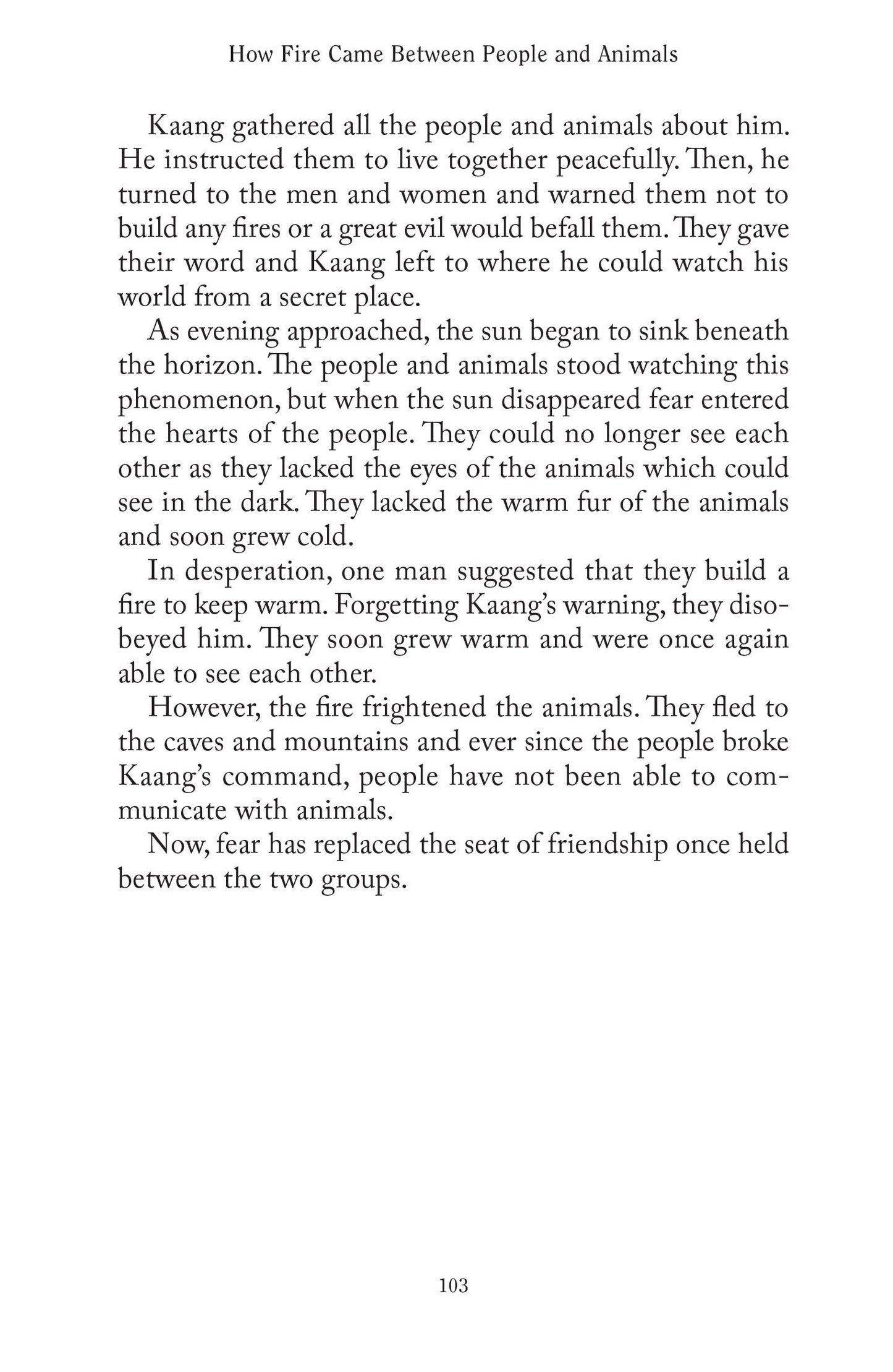 Folk Tales of The Night