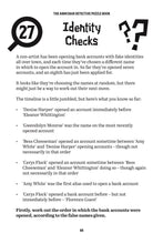 Load image into Gallery viewer, The Armchair Detective Puzzle Book