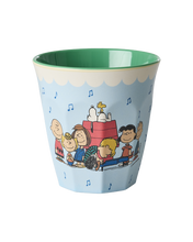 Load image into Gallery viewer, Medium Cup - Soft Blue Snoopy Print