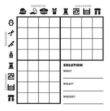 Load image into Gallery viewer, Murdle in The Hedge Maze 500 Piece Jigsaw Puzzle