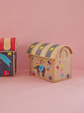 Load image into Gallery viewer, Raffia Toy Baskets - Circus Theme