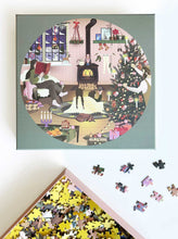 Load image into Gallery viewer, Round Puzzles Wonderful Christmastime 1000 Piece