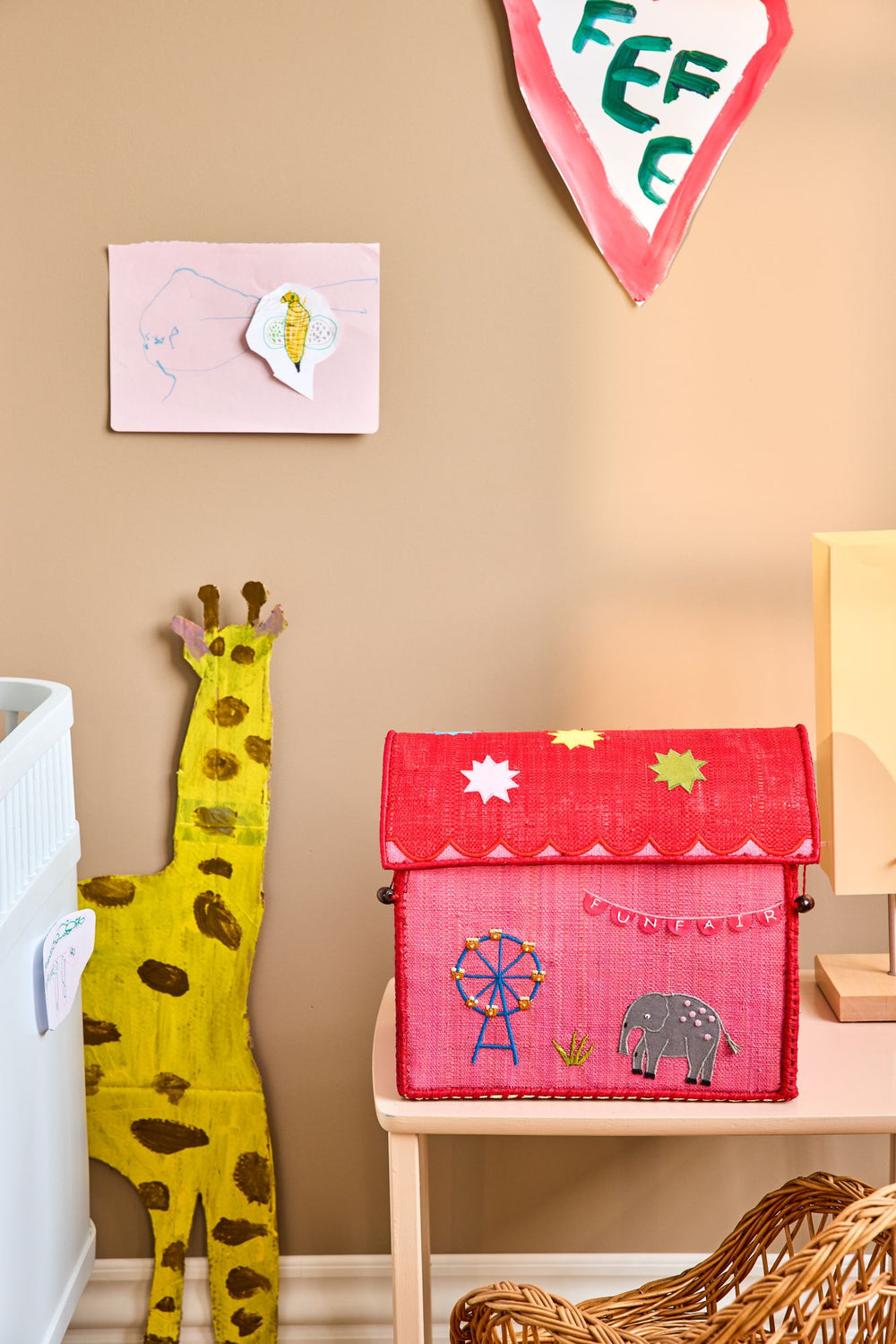 Fun Fair Raffia Storage