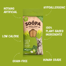 Load image into Gallery viewer, Kale & Apple Dog Dental Sticks