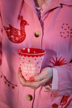 Load image into Gallery viewer, Medium Cup - Pink Snoopy Print