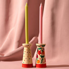 Load image into Gallery viewer, Raspberry Blossom Gift Set of 2 Candle Holders
