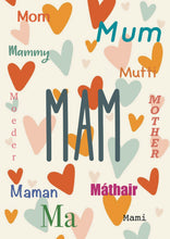 Load image into Gallery viewer, Mam, Mammy, Máthair, etc (Card)