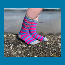 Load image into Gallery viewer, Take a Hike Bamboo Hiking Socks (seamless toe)