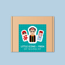 Load image into Gallery viewer, Sew Your Own Little Icon Plushie - Frida