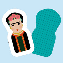 Load image into Gallery viewer, Sew Your Own Little Icon Plushie - Frida