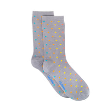 Load image into Gallery viewer, Soft Top - Bamboo Dots Seamless Sock