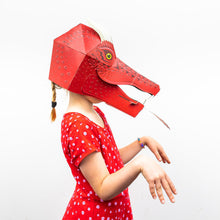 Load image into Gallery viewer, Make your own Fire - Breathing Dragon Mask