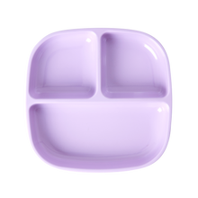 Load image into Gallery viewer, Melamine Kids 3 Room Plate by Rice - Lavender