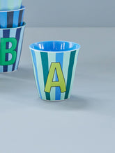 Load image into Gallery viewer, Stripe Letter Cups