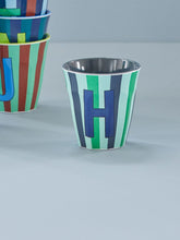 Load image into Gallery viewer, Stripe Letter Cups