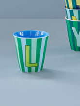 Load image into Gallery viewer, Stripe Letter Cups