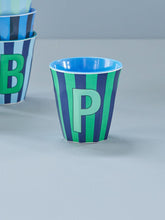 Load image into Gallery viewer, Stripe Letter Cups