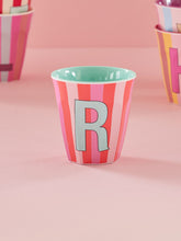 Load image into Gallery viewer, Stripe Letter Cups