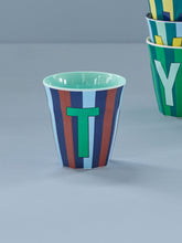 Load image into Gallery viewer, Stripe Letter Cups