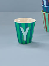 Load image into Gallery viewer, Stripe Letter Cups