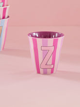 Load image into Gallery viewer, Stripe Letter Cups