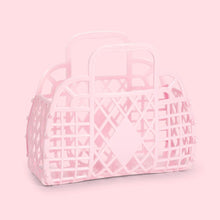 Load image into Gallery viewer, Retro Basket Jelly Bag - Mini Pink