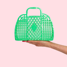 Load image into Gallery viewer, Retro Basket Jelly Bag - Small Green