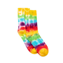 Load image into Gallery viewer, Tie Dye Bamboo Sock (seamless toe)