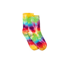 Load image into Gallery viewer, Tie Dye Bamboo Sock (seamless toe)