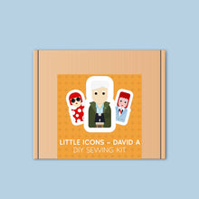 Load image into Gallery viewer, Sew Your Own Little Icon Plushie - David Attenborough