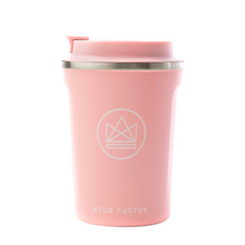 Load image into Gallery viewer, neon-kactus-insulated-steel-coffee-cup-pink