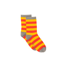 Load image into Gallery viewer, Wizard Stripe Bamboo Sock (seamless toe)