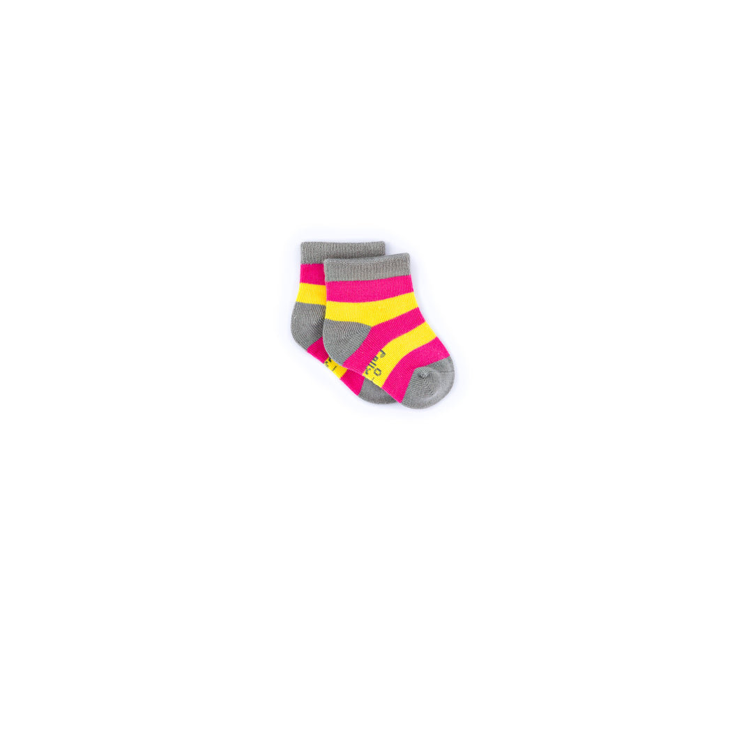 Fruit Salad Bamboo Sock (seamless toe) - Retro Sweet Collection