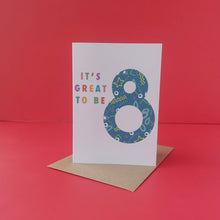 Load image into Gallery viewer, 8th Birthday Card
