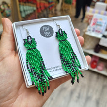 Load image into Gallery viewer, Beaded Dress Earrings
