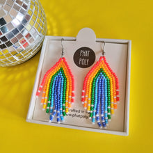 Load image into Gallery viewer, Rainbow Drop Earrings
