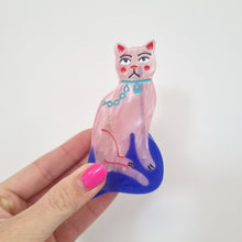 Load image into Gallery viewer, Pink Cat Hair Claw
