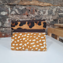 Load image into Gallery viewer, Soruka Ari Coin Pouch with Zip - Animal Print
