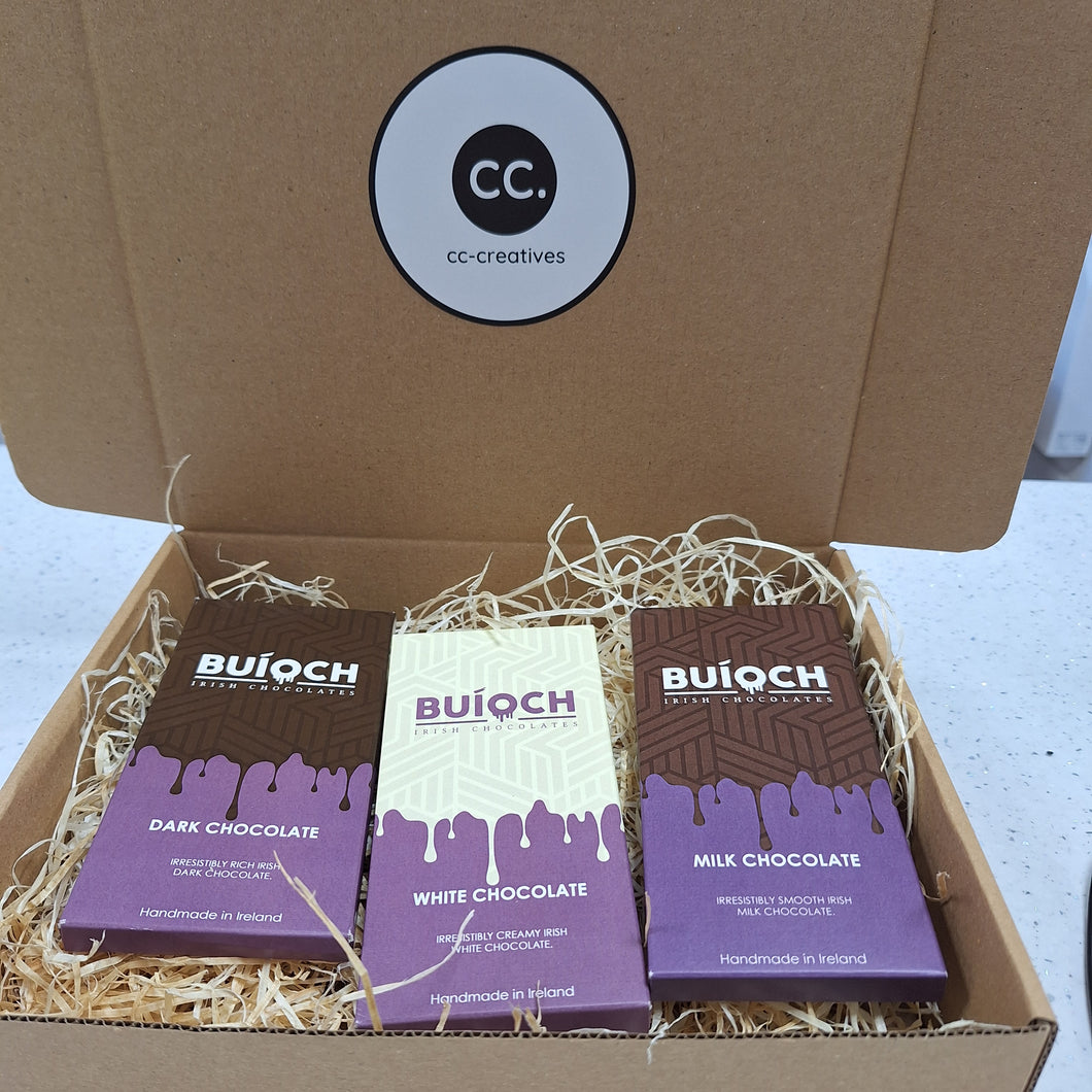 Buioch Irish Chocolates Bar Gift Box