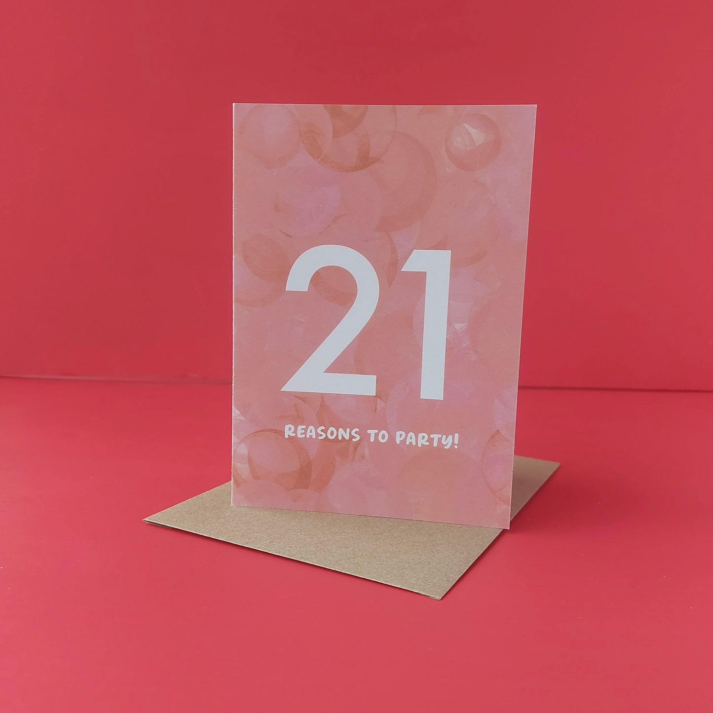 21st Birthday card