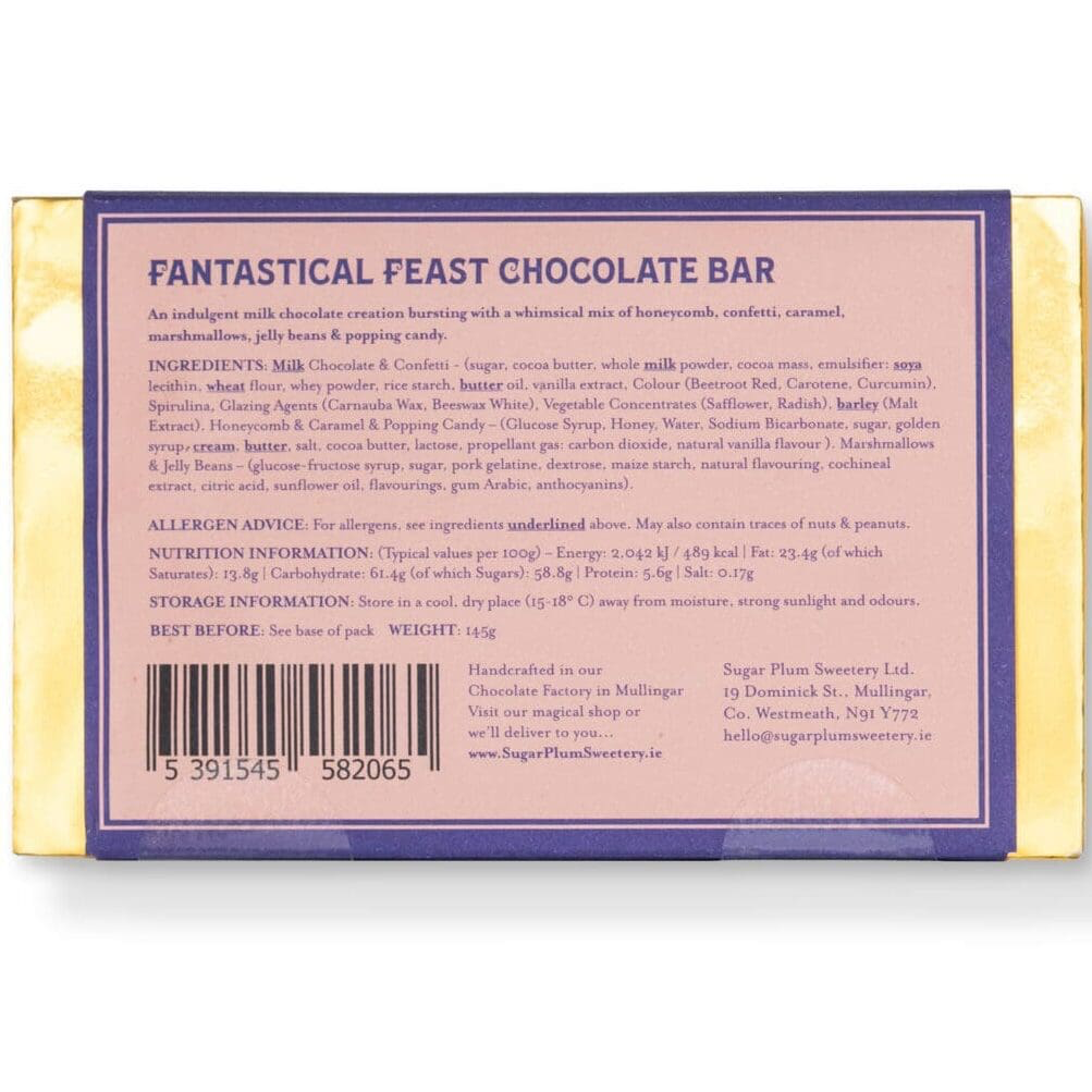 Fantastical Feast Bar by Sugar Plum