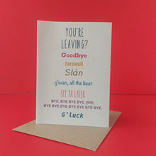 Load image into Gallery viewer, Farewell Card
