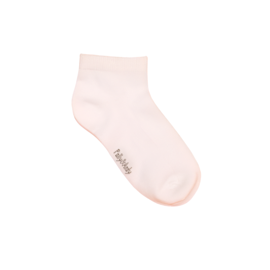 Ankle -  White Bamboo Sock (seamless toe)
