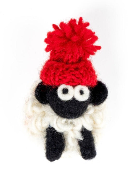 Knitted Sheep Magnet